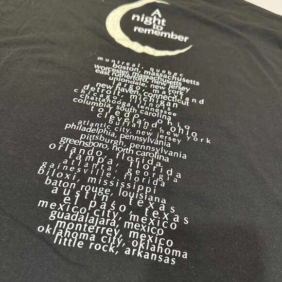 Rod Stewart A Night To Remember Vintage Concert T-Shirt 90s XL Rock n' Roll USA - Picture 4 of 10